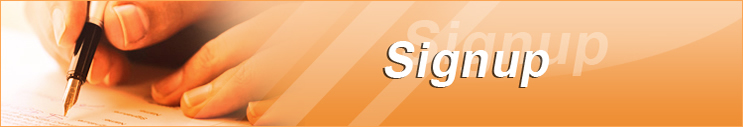 Signup